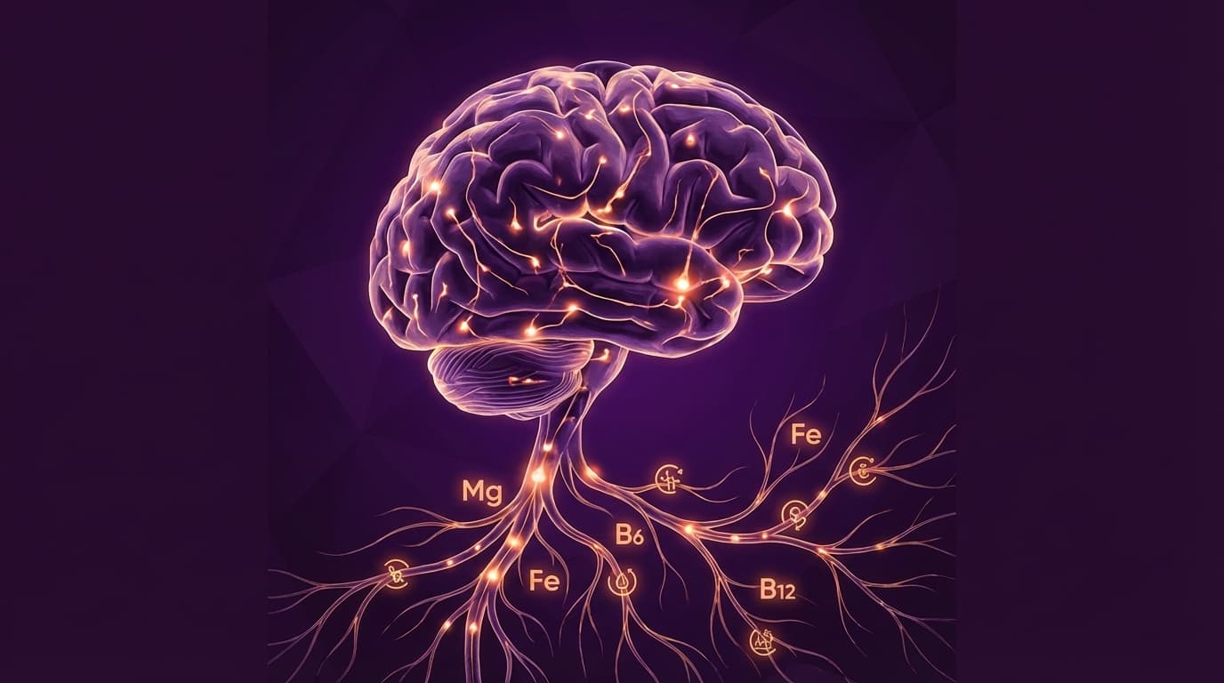 Magnesium, järn och B-vitaminer